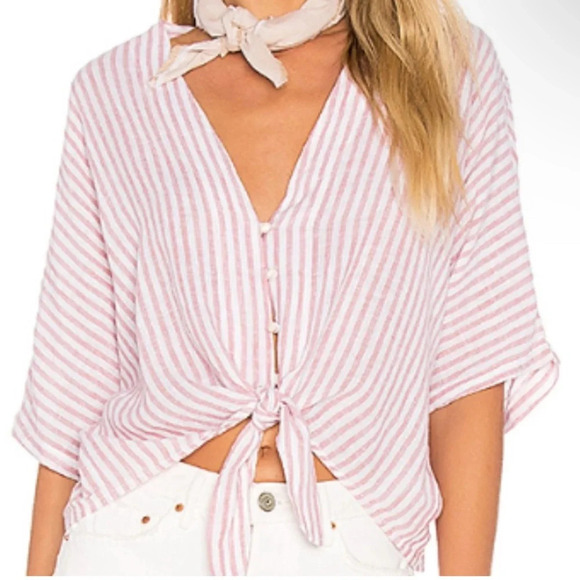 Rails Tops - Rails Thea crop button down  top